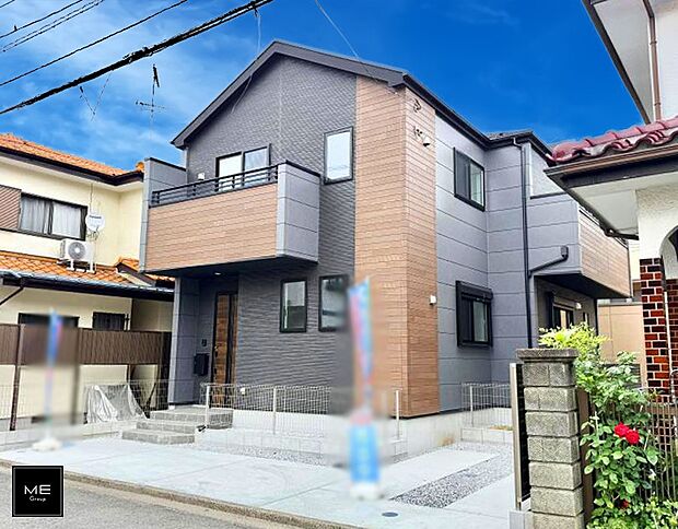 【現地外観写真】1号棟 ■暮らしを豊かにする充実した仕様設備で快適に