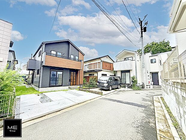 【前面道路含む現地写真】■新しい時代の息吹を感じる、心地よい環境