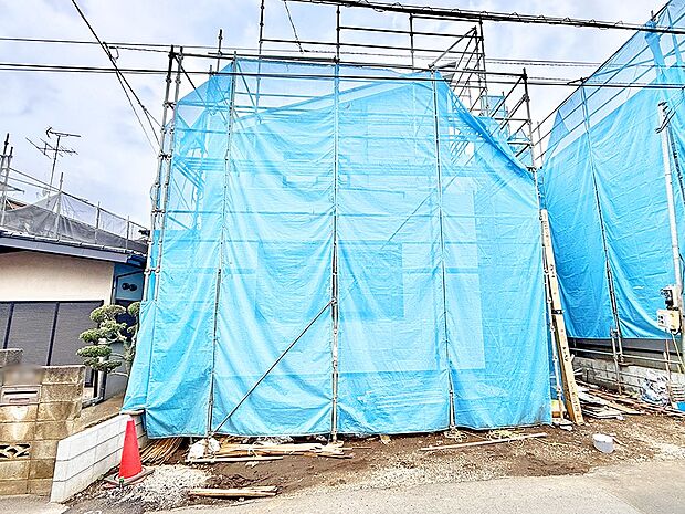 【現地外観写真】2号棟 ■新しい暮らしが始まる場所で、家族の絆を深める
