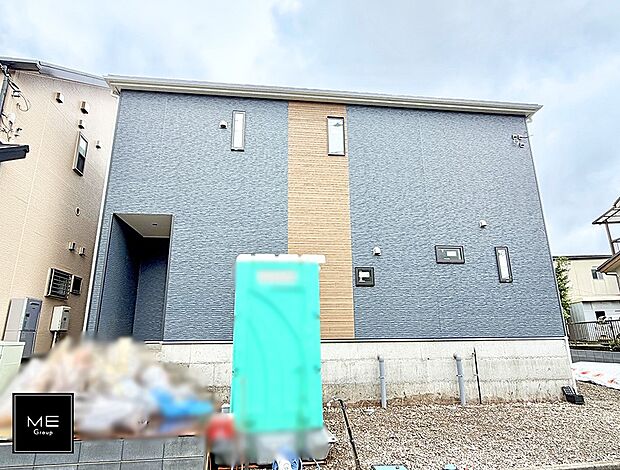 【現地外観写真】1号棟 ■家族みんなが笑顔で過ごせる、安心感のある住まい