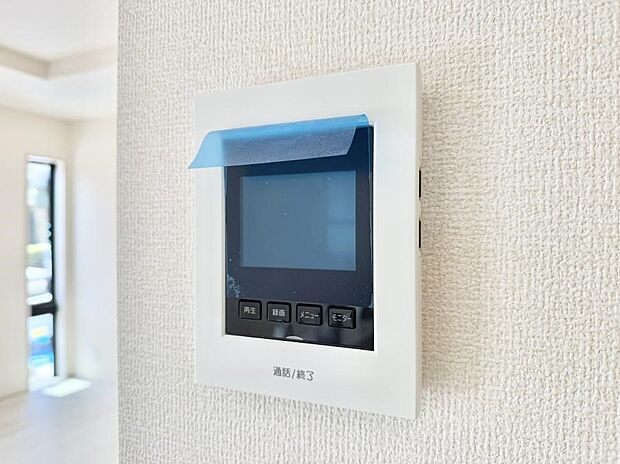 【TVモニター付インターフォン】■画面でしっかり確認でき防犯対策に最適