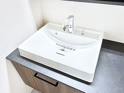 ハンドシャワー付洗面台