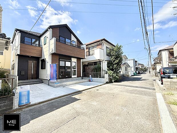 【前面道路含む現地写真】1号棟  ■まずは一度ご覧ください