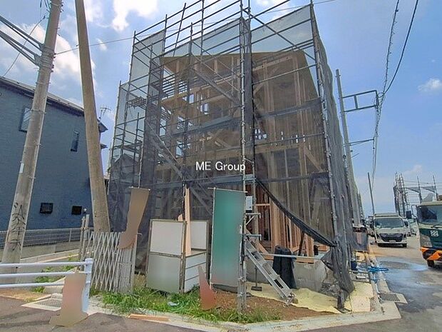 【現地外観写真】11号棟 ■暮らしを彩る充実した設備仕様が備わった住まい