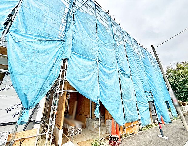 【現地外観写真】C棟 ■暮らしを豊かにする充実した仕様設備で快適に