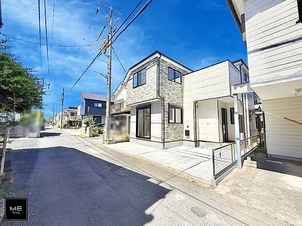 【前面道路含む現地写真】■新しい住まい、街の新しい風景