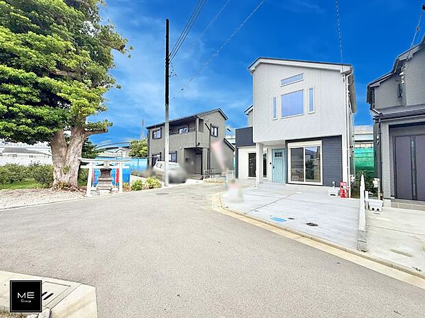 【前面道路含む現地写真】■新しい住まい、街の新しい風景