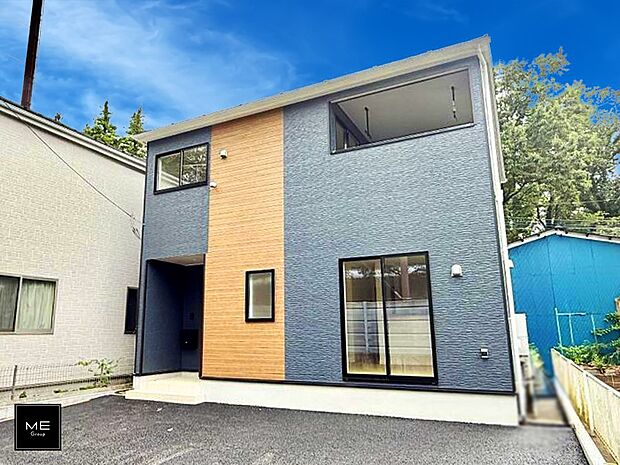 【現地外観写真】1号棟 ■家族みんなが笑顔で過ごせる、安心感のある住まい