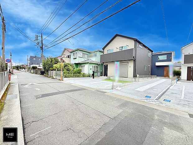 【前面道路含む現地写真】■優雅なラインが、毎日を引き立てます