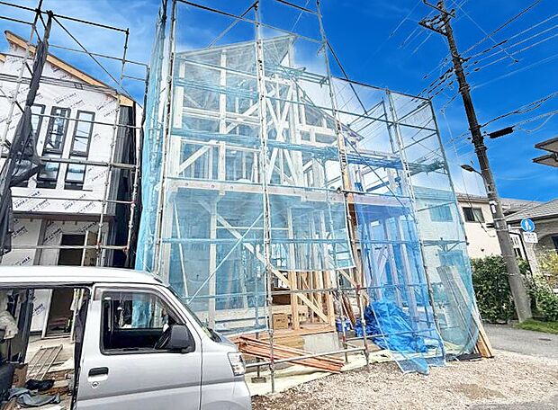 【現地外観写真】C号棟 ■新しい暮らしが始まる場所で、家族の絆を深める