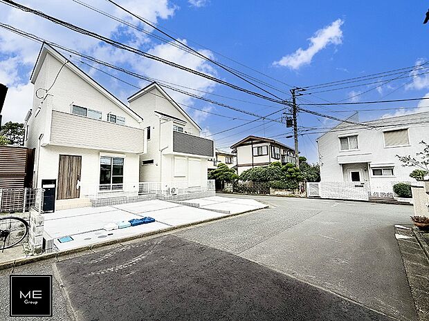 【前面道路含む現地写真】■新しい住まい、街の新しい風景