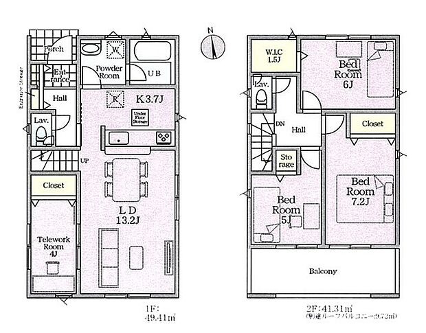 【3LDK+S】1号棟