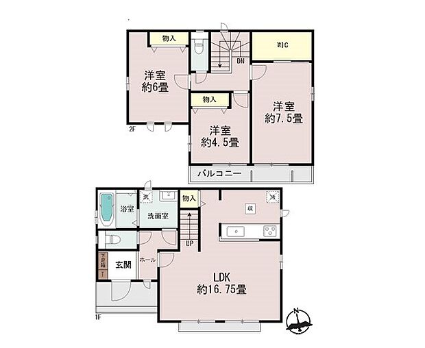 【3LDK】A号棟