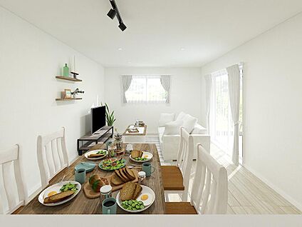 LDK ※A棟完成予想パース