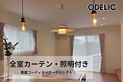 全室カーテン・照明プレゼント