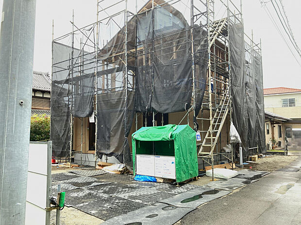 （現地11/9）　◎上棟しました！完成に向けて工事がすすんでおります！◎