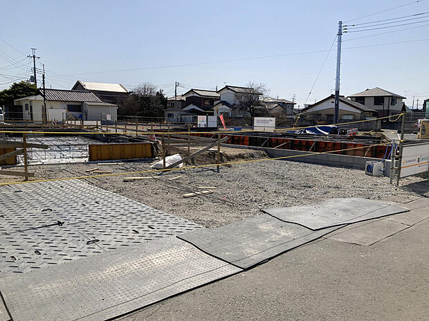 【現地(3/1)】◎着工しました!基礎工事が順調に進んでおります!◎