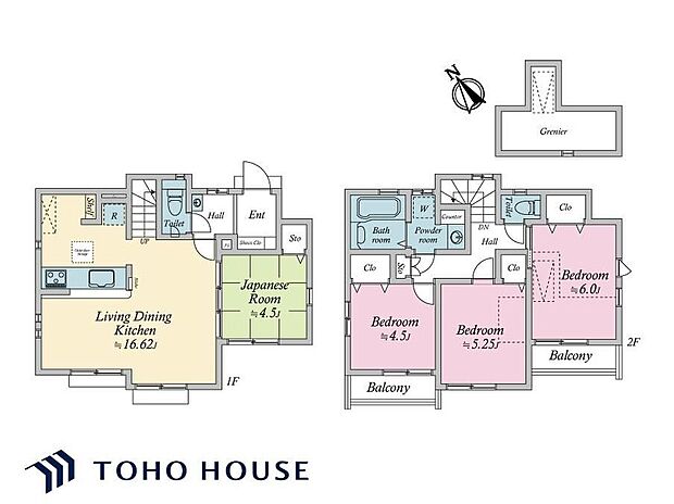 5680万円、4LDK、土地面積106.75m2、建物面積85.04m2