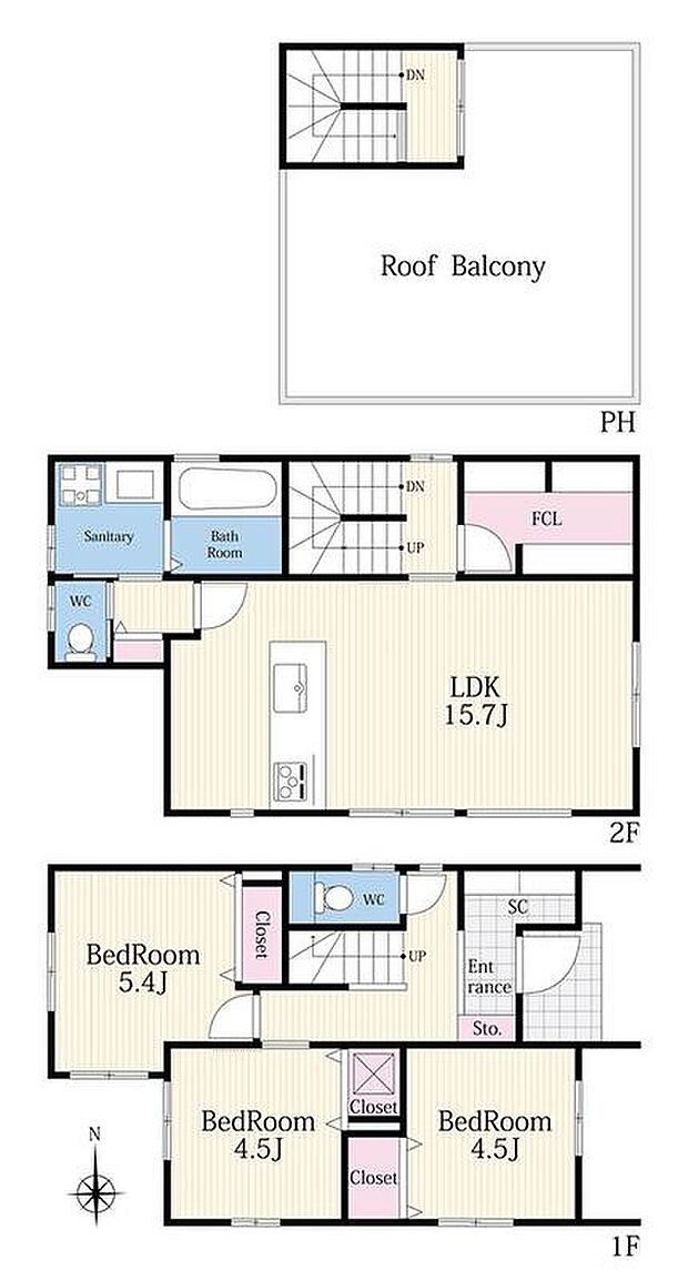 価格3298万円、3LDK、土地面積99.33m2、建物面積89.42m2