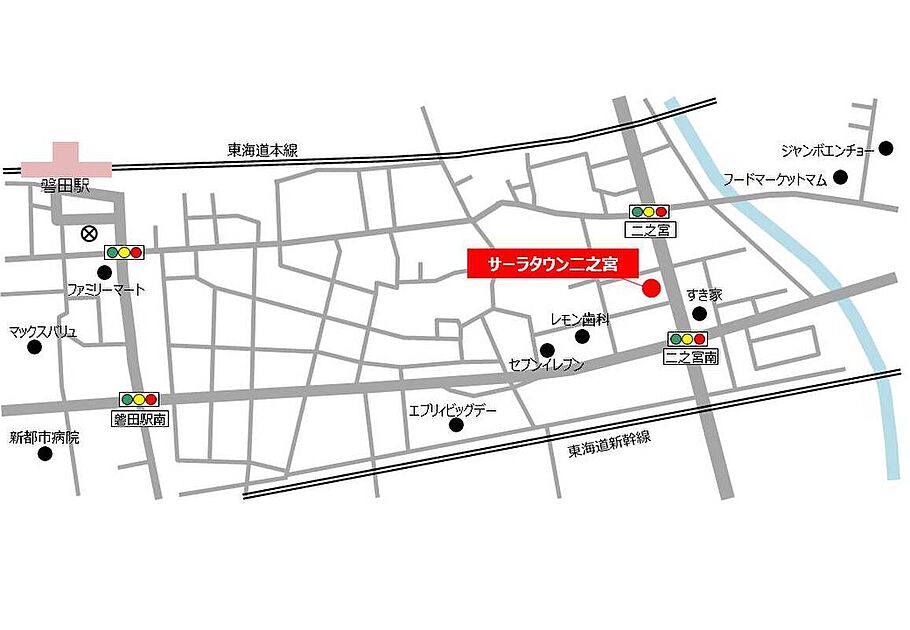 交通図