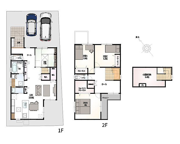 【3号地】間取り図