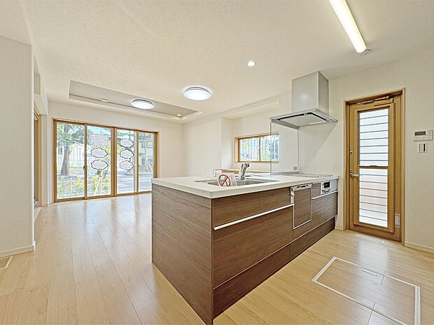 【1期20号地】キッチンからLDK