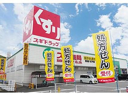スギ薬局富田店  約800m(徒歩10分)