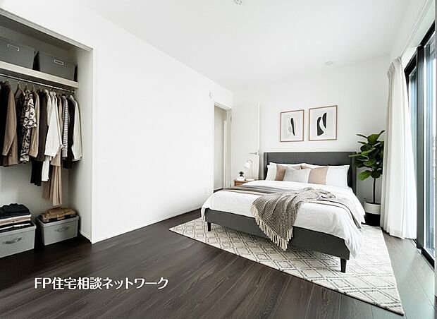 ■洋室■本画像はAIがCGで家具作成しており、実際の現地に家具は設置されておりません。また、販売価格に家具等は含まれておりません。