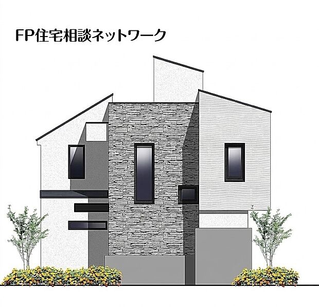 スタイリッシュなデザイナーズ住宅!LKD21帖の広い空間は勾配天井になっており実際の広さより解放感があり家族の憩いの空間に最適です。