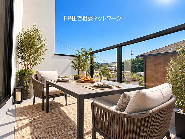 本画像の家具、照明、植栽等はCG生成の配置イメージです。販売価格にこれらは含まれず、付帯しません。