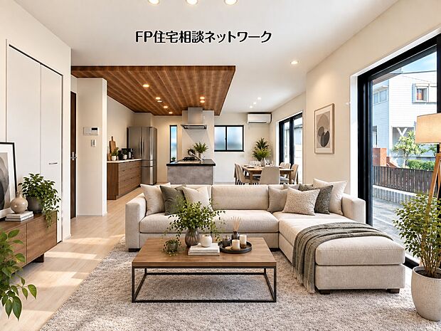 本画像の家具、家電、植栽、照明等はCGの配置イメージです。販売価格にこれらは含まれません。