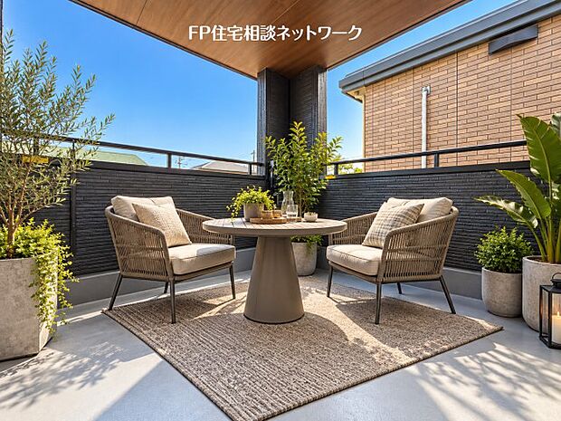 本画像のラグ、家具、家電、植栽、小物等はCG生成の配置イメージです。販売価格にこれらは含まれません。