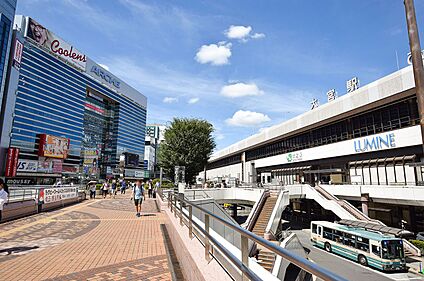 JR宇都宮線・高崎線・埼京線「大宮」駅 4100m