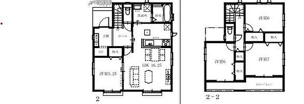(2号棟)、価格1990万円、4LDK、土地面積169.28m2、建物面積100.19m2