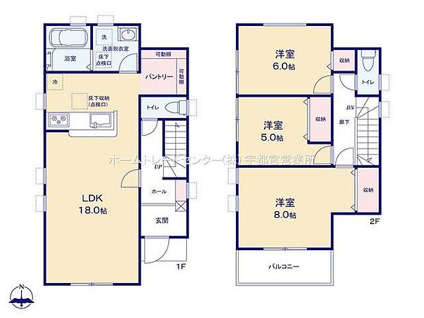 (1号棟)、価格3090万円、3LDK、土地面積158.15m2、建物面積92.74m2