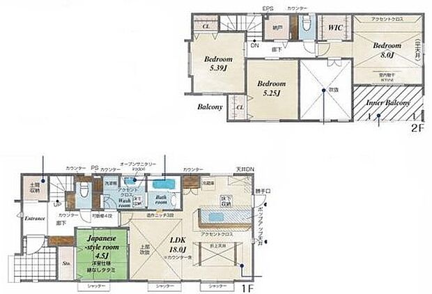 (1号棟)、価格2690万円、3LDK+S、土地面積128.98m2、建物面積95.58m2

