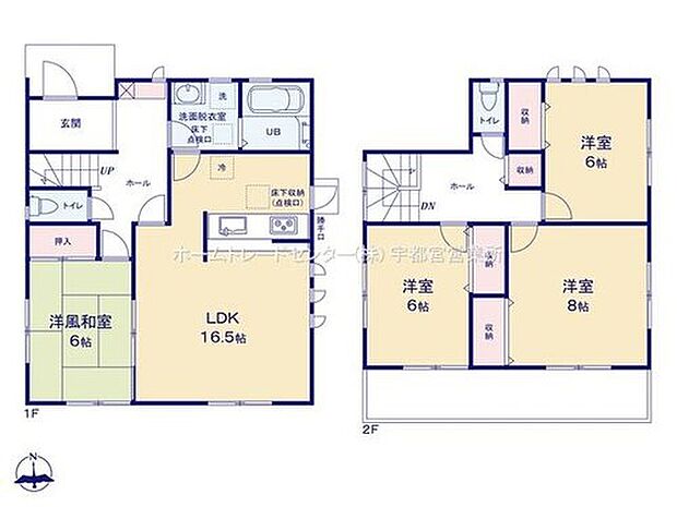【4LDK】ご家族が集うLDKは広々16.5帖!
全居室6帖以上のゆったり設計♪