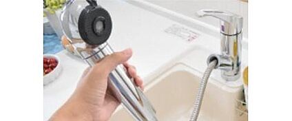 浄水器一体型シャワー水栓