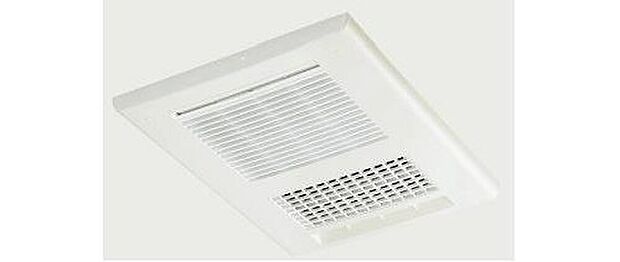 【浴室乾燥機】乾燥機能で天候に左右されずにお洗濯物が出来ます。暖房・涼風・換気など快適な機能を備えました。