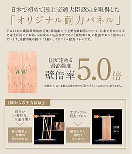 オリジナル耐力パネル