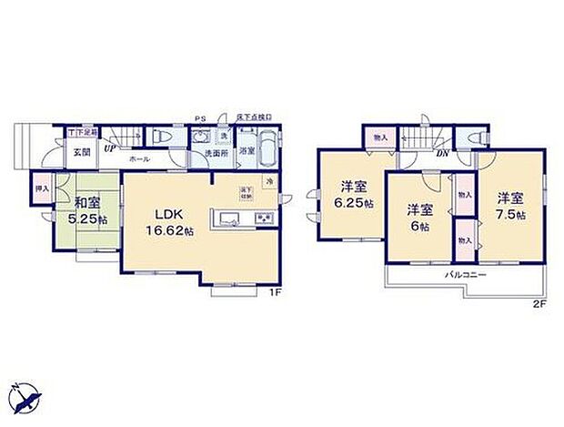 (C号棟)、価格3790万円、4LDK、土地面積120.75m2、建物面積96.67m2
