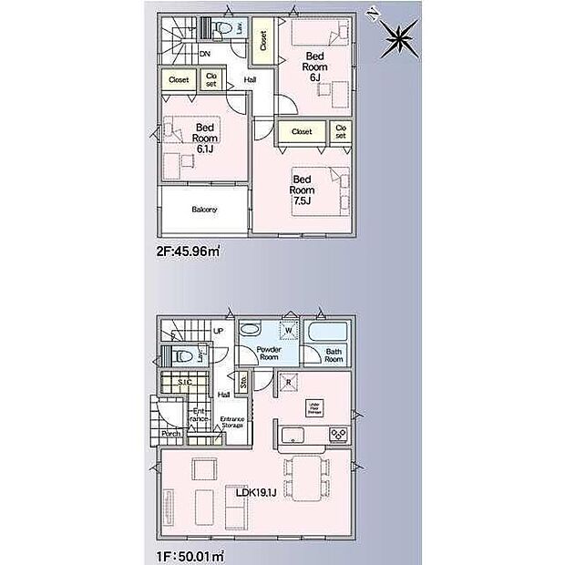 (3号棟)、価格2630万円、3LDK、土地面積149.58m2、建物面積95.97m2 