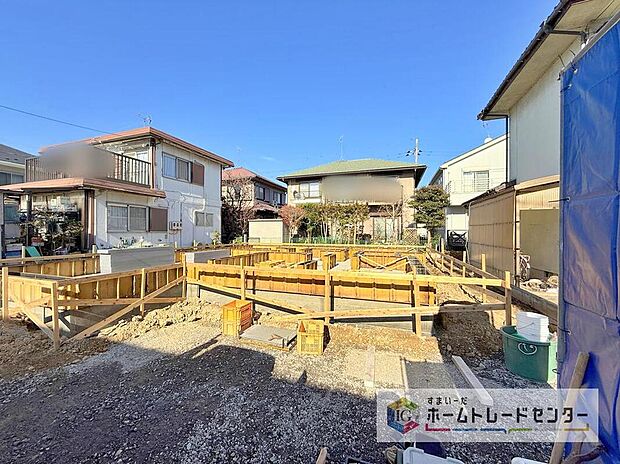 【現地外観写真】資料請求やご見学は即日対応可能♪陽当りや通風など住みやすさの工夫が満載。資料に載っていない街並みや周辺環境は、ぜひ現地で実際にお確かめください。