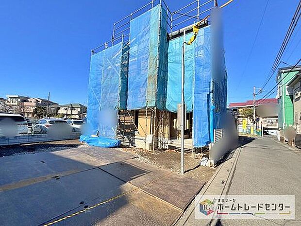 【現地外観写真】資料請求やご見学は即日対応可能♪陽当りや通風など住みやすさの工夫が満載。資料に載っていない街並みや周辺環境は、ぜひ現地で実際にお確かめください。