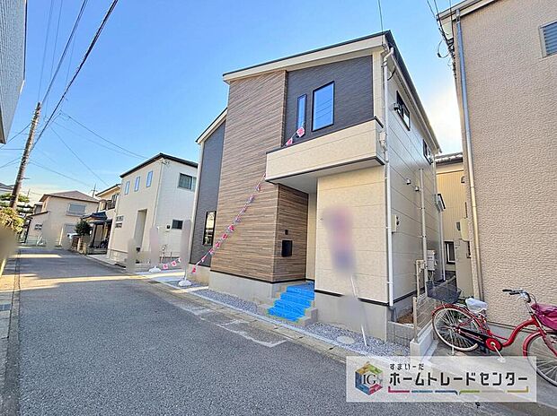 【現地外観写真】資料請求やご見学は即日対応可能♪陽当りや通風など住みやすさの工夫が満載。資料に載っていない街並みや周辺環境は、ぜひ現地で実際にお確かめください。