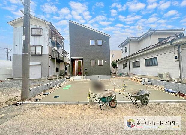 【現地外観写真】資料請求やご見学は即日対応可能♪陽当りや通風など住みやすさの工夫が満載。資料に載っていない街並みや周辺環境は、ぜひ現地で実際にお確かめください。