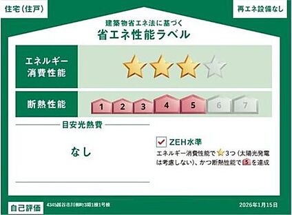 【省エネ性能ラベル】