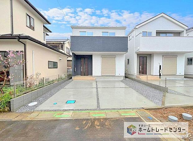 【現地外観写真】資料請求やご見学は即日対応可能♪陽当りや通風など住みやすさの工夫が満載。資料に載っていない街並みや周辺環境は、ぜひ現地で実際にお確かめください。