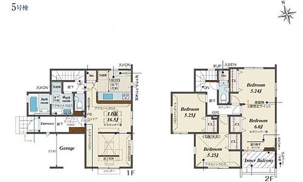 【3LDK】◆食洗機標準装備の対面キッチン♪
◆雨の日も安心な室内物干し
◆インナーバルコニーは突然の雨でも慌てずに済みますね♪