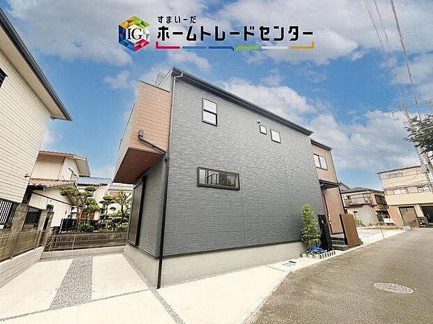 【現地外観写真】資料請求やご見学は即日対応可能♪陽当りや通風など住みやすさの工夫が満載。資料に載っていない街並みや周辺環境は、ぜひ現地で実際にお確かめください。